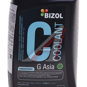 Изображение 3, 281450 Антифриз зеленый концентрат 1л Coolant Asia BIZOL