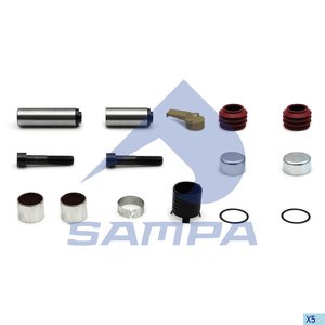 Изображение 2, 096.964 Ремкомплект суппорта SAF (SBS2220, направляющие) SAMPA