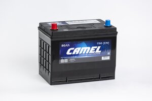 Изображение 1, 6СТ80(1) 105D26R Аккумулятор CAMEL Asia 80А/ч