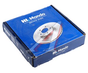 Изображение 6, MBC030108 Диск тормозной NISSAN Almera (N15) передний (1шт.) MANDO
