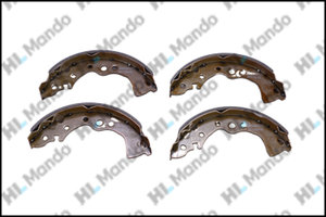 Изображение 5, MLP06 Колодки тормозные NISSAN Almera Classic (B10RS) задние барабанные (4шт.) MANDO