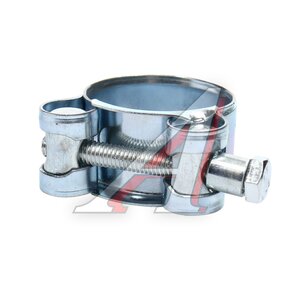 Изображение 2, W1-29-31-S Хомут силовой d=029-031 (30) оцинкованная сталь W1 TECHNIK