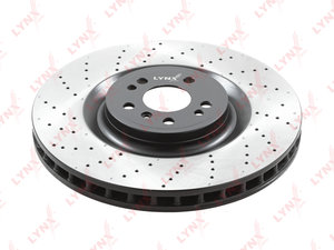 Изображение 1, BN1711 Диск тормозной MERCEDES ML (W166) (11-) передний (1шт.) LYNX
