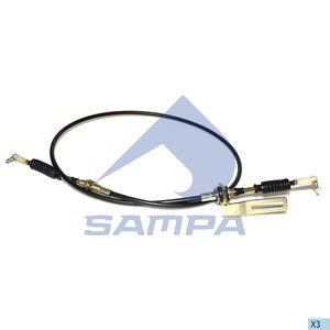 Изображение 2, 079.330 Трос акселератора L=1730мм RENAULT Premium SAMPA