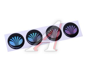 Изображение 1, Наклейка м* Наклейка на диски объемная 4.5см (комплект)