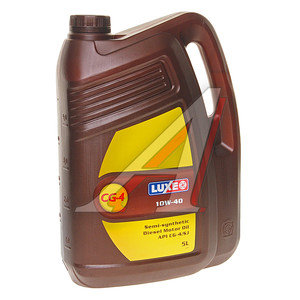 Изображение 1, 425 Масло дизельное DIESEL CG-4/SJ 10W40 п/синт.5л LUXE