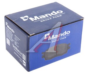 Изображение 6, MBF015219 Колодки тормозные HYUNDAI Accent KIA Rio (05-) задние (4шт.) MANDO