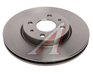 Изображение 2, 0986478639 Диск тормозной RENAULT Scenic (03-09) передний (1шт.) BOSCH