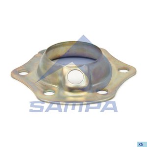 Изображение 1, 070104 Крышка BPW вала механизма тормозного SAMPA