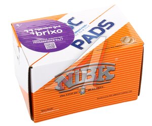 Изображение 6, PN0746 Колодки тормозные MERCEDES GLC (X253) (15-) задние (4шт.) NIBK