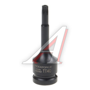 Изображение 1, RF-24607840T Бита-головка 1/2" TORX TH40 ударная с отверстием ROCKFORCE