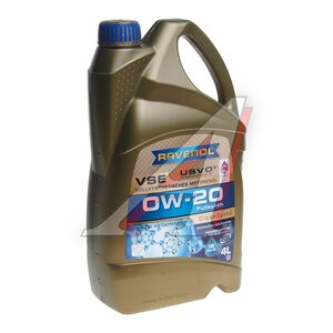 Изображение 1, 1111112-004-01-999 Масло моторное RAVENOL VSE 0W20 синт. ACEA C5 4л