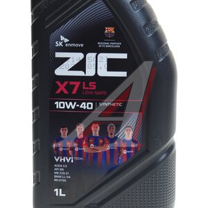 Изображение 2, 132620 Масло моторное X7 LS SN/CF/C3 10W40 синт.1л ZIC