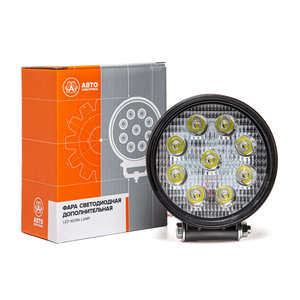 Изображение 4, AE27R-9LED-55HC АЕ Фара рабочего света круглая 115х142x55мм 27W 9LED (направленный свет) AVTOELECTRICA