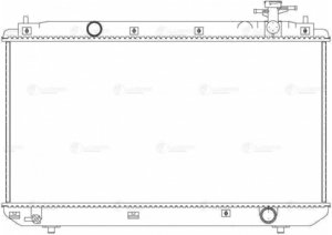 Изображение 4, LRC3004 Радиатор CHERY Tiggo (T11) охлаждения двигателя LUZAR