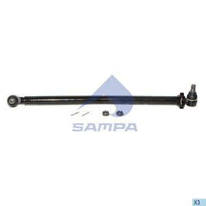 Изображение 1, 097.319-01 Тяга рулевая MERCEDES Atego продольная L=837мм SAMPA