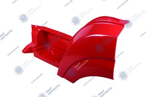 Изображение 2, 5490-8403015-10 Крыло КАМАЗ-5490 левое передняя часть (красный) (ОАО РИАТ)