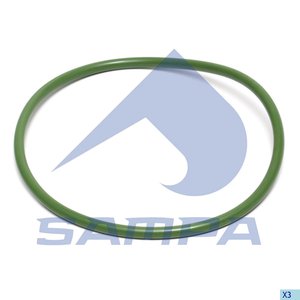 Изображение 2, 115.862 Кольцо уплотнительное DAF ступицы (110x5) SAMPA