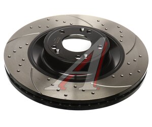 Изображение 2, BDF106 Диск тормозной HYUNDAI Equus (09-) передний перфорированный комплект TAYGA