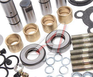 Изображение 3, 33027-2304800 Шкворень ГАЗ-33027 полный комплект (4шт.) АВТОКОМПЛЕКТ