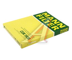 Изображение 4, CUK1936 Фильтр воздушный салона NISSAN Qashqai (J10E), X-Trail (T31) угольный MANN