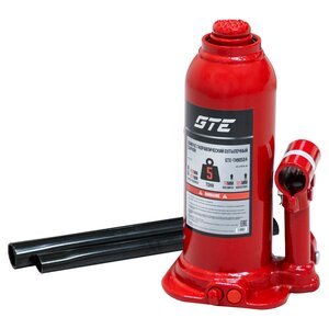 Изображение 1, GTE-TH90504 Домкрат бутылочный 5т 207-402мм GTE
