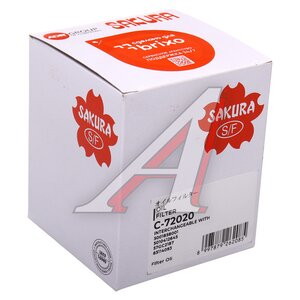 Изображение 3, C72020 Фильтр масляный FAW J5, J6 SAKURA