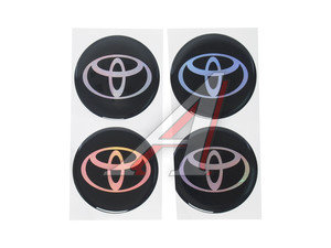 Изображение 1, 02145 Эмблема диска колесного "TOYOTA" (6см) комплект 4шт.