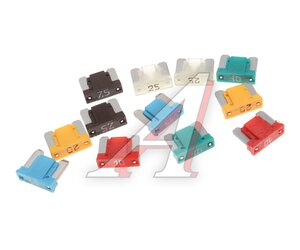 Изображение 1, AX865 Предохранитель 7.5-30A флажковый MINI комплект 11шт. CARGEN