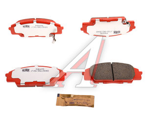 Изображение 2, PN8423S Колодки тормозные HONDA Civic (01-) передние (Sport) (4шт.) NIBK