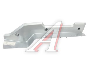 Изображение 1, 2803082-2000/D-Q8 Панель FAW J7, 4180 торцевая бампера переднего правая (серебристая) OE