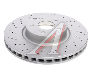 Изображение 2, 0986479413 Диск тормозной MERCEDES S (W221) (05-13) передний (1шт.) BOSCH