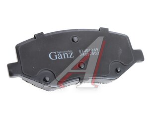 Изображение 3, GIJ07069 Колодки тормозные МОСКВИЧ 3 JAC JS4 передние (4шт.) GANZ