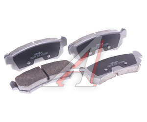 Изображение 1, S1D12R Колодки тормозные CHEVROLET Lacetti (-06) (1.4/1.8) DAEWOO Nubira (03-) задние (4шт.) FRIXA.