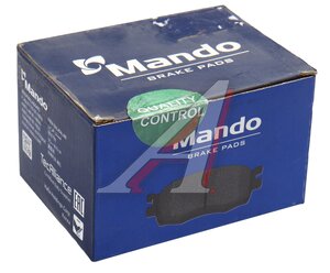 Изображение 4, MBF010186 Колодки тормозные MERCEDES 140, 210 задние (4шт.) MANDO