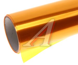 Изображение 1, ПФГ06(оранжевая) (9.5м) Пленка защитная для фар оранжевая 0.3х0.5м 110мк