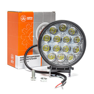 Изображение 5, AE42R-14LED-55PC АЕ Фара рабочего света 115х142х55мм 42W (рассеянный свет) круглая AVTOELECTRICA
