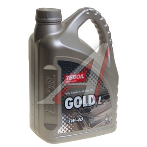 Изображение 1, 3475041 Масло моторное GOLD L 5W40 синт.4л TEBOIL