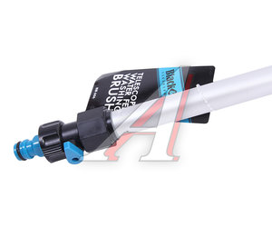 Изображение 4, 39779 Щетка для мойки автомобиля телескопическая 90-160см под шланг BLACK&BLUE