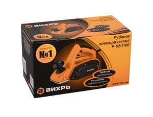 Изображение 8, Р-82/1100 Рубанок электрический 1100Вт 82мм 16000об/мин. ВИХРЬ