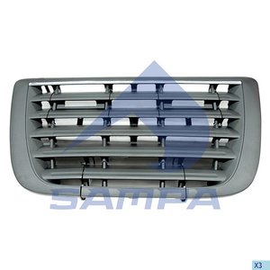 Изображение 2, 18500145 Решетка радиатора DAF XF105 нижняя SAMPA