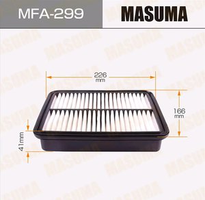 Изображение 2, MFA299 Фильтр воздушный TOYOTA Corolla (92-00) MASUMA