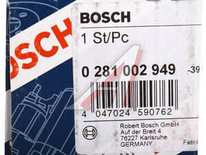 Изображение 4, 0281002949 Регулятор BMW 1 (E81) давления топлива BOSCH