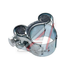 Изображение 1, W1-20-22-S Хомут силовой d=020-022 (21) оцинкованная сталь W1 TECHNIK