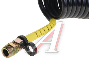 Изображение 2, M7362302 Шланг пневматический витой М22 L=4.0м (желтый) MARSHALL