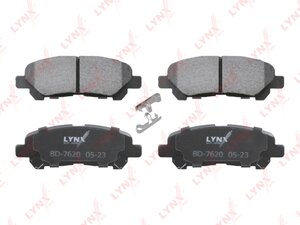 Изображение 1, BD-7620 Колодки тормозные TOYOTA Highlander (07-) задние (4шт.) LYNX