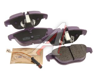Изображение 2, PN0460W Колодки тормозные MERCEDES C (W204), E (W207) задние (4шт.) NIBK