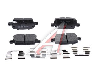 Изображение 1, MGD1921CH Колодки тормозные CHEVROLET Malibu (06-) задние RAYBESTOS