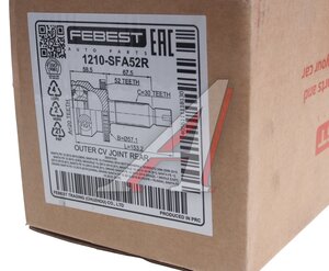 Изображение 4, 1210SFA52R ШРУС наружный HYUNDAI Santa Fe (06-) комплект FEBEST