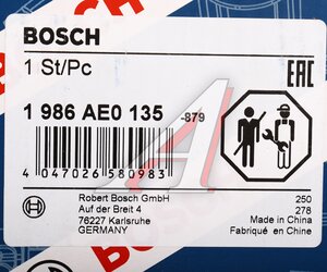 Изображение 4, 1986AE0135 Регулятор MERCEDES SLK (R172) напряжения генератора BOSCH